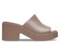 CROCS BROOKLYN SLIDE HIGH SHINE HEEL 209709-2Q9