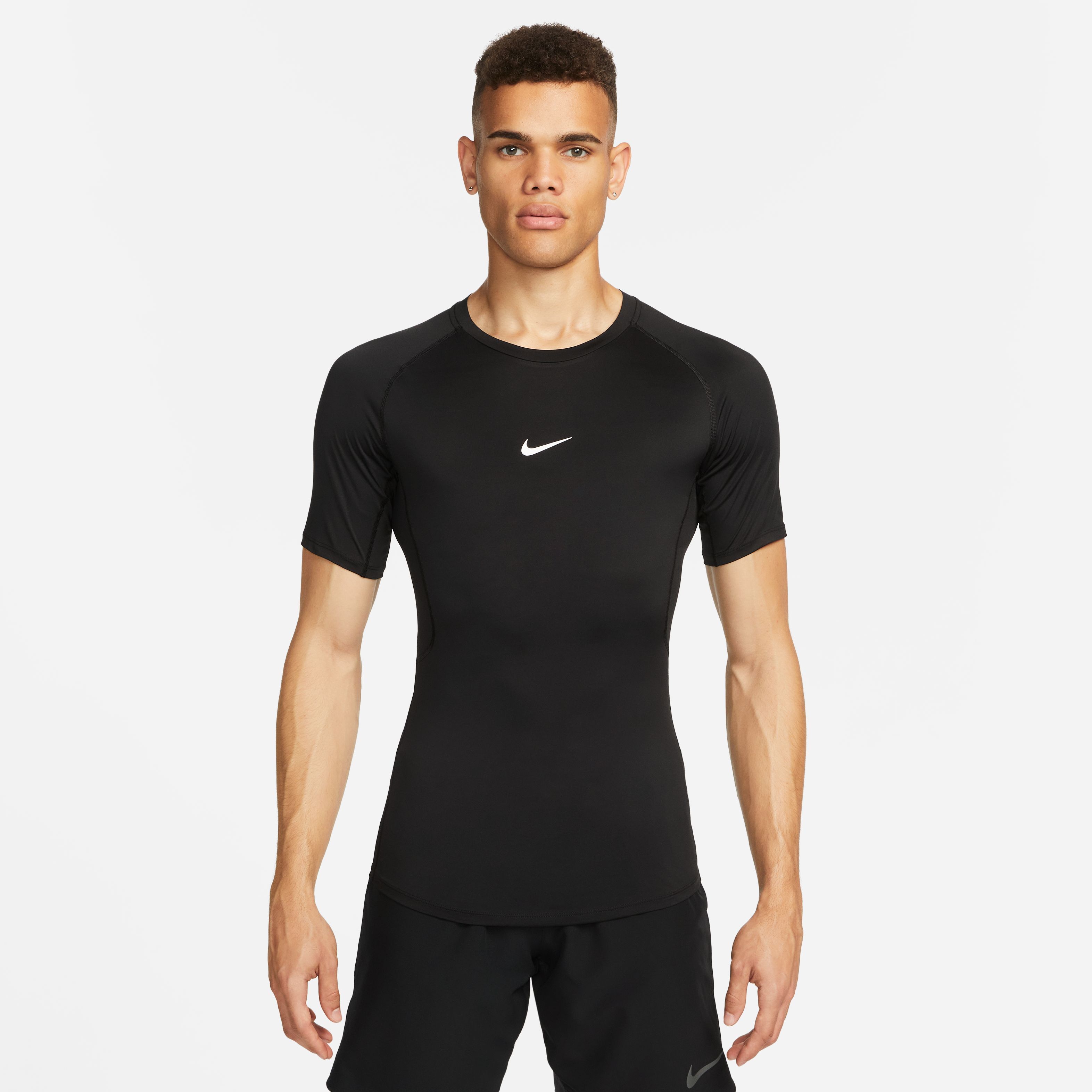 NIKE PRO Ανδρικό Κοντομάνικο T-shirt tight Dri-Fit FB7932-010