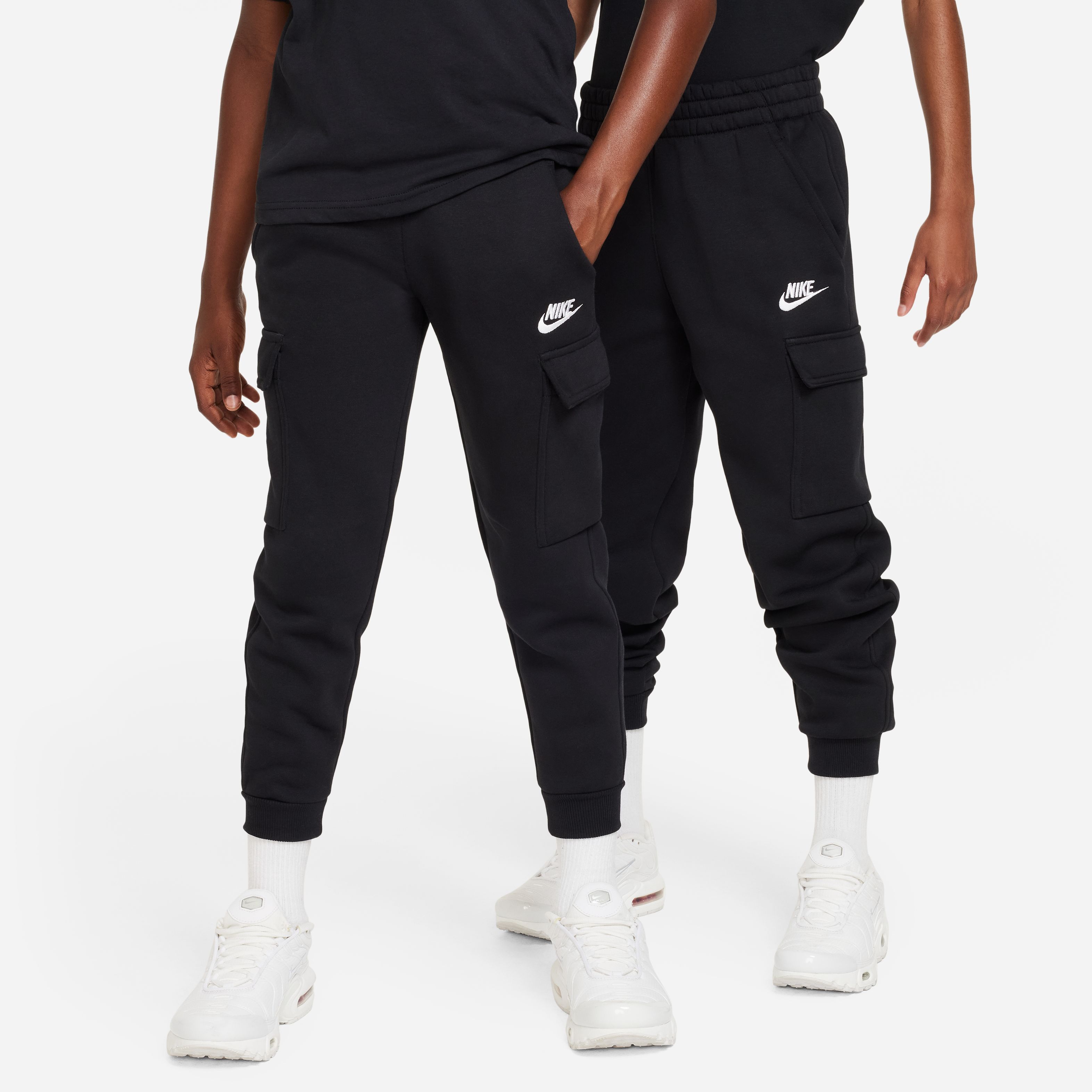 Nike Παιδικό Φόρμα Παντελόνι φλις πλαι τσεπη FD3012-010