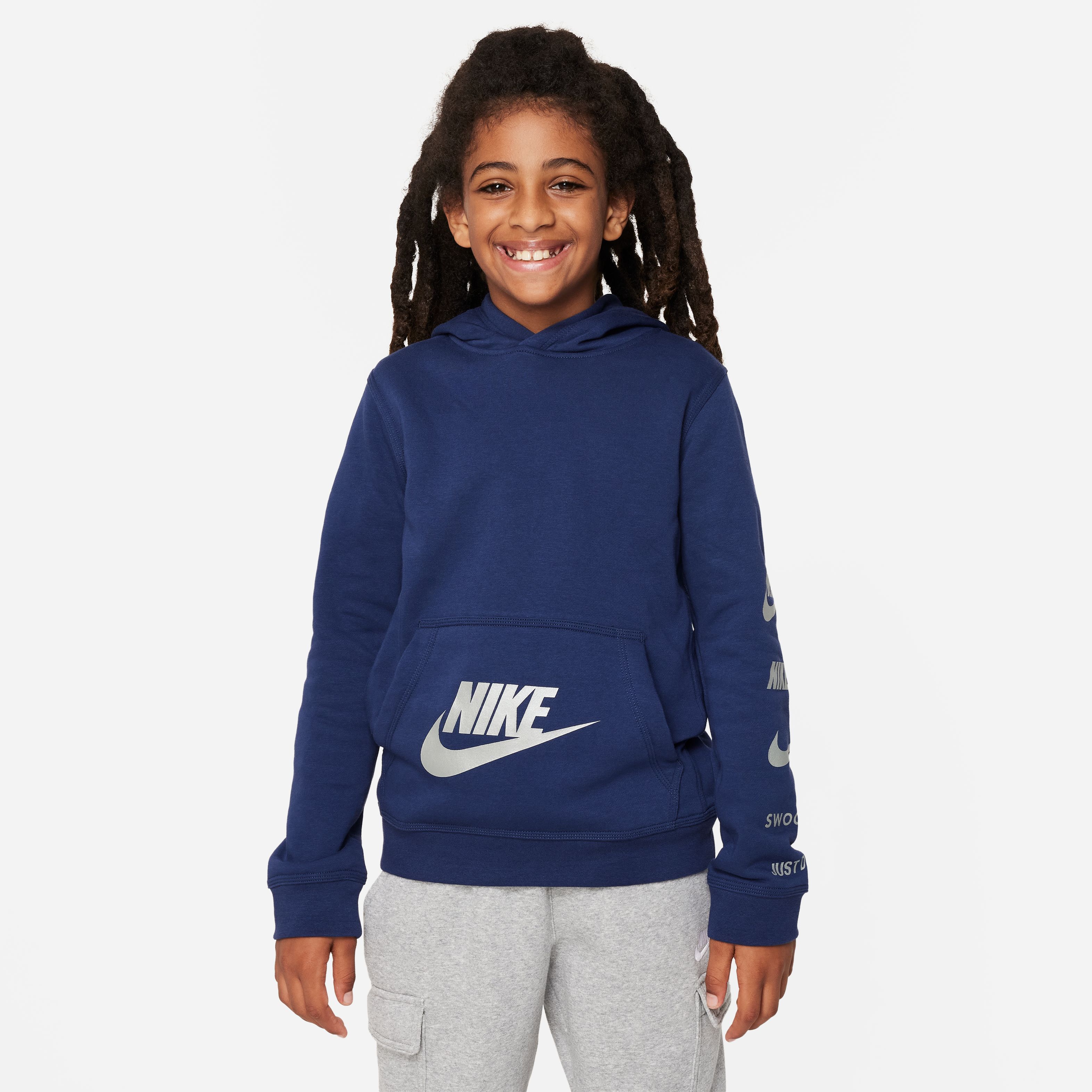 Nike Παιδική Μπλούζα Φούτερ FN7724-410