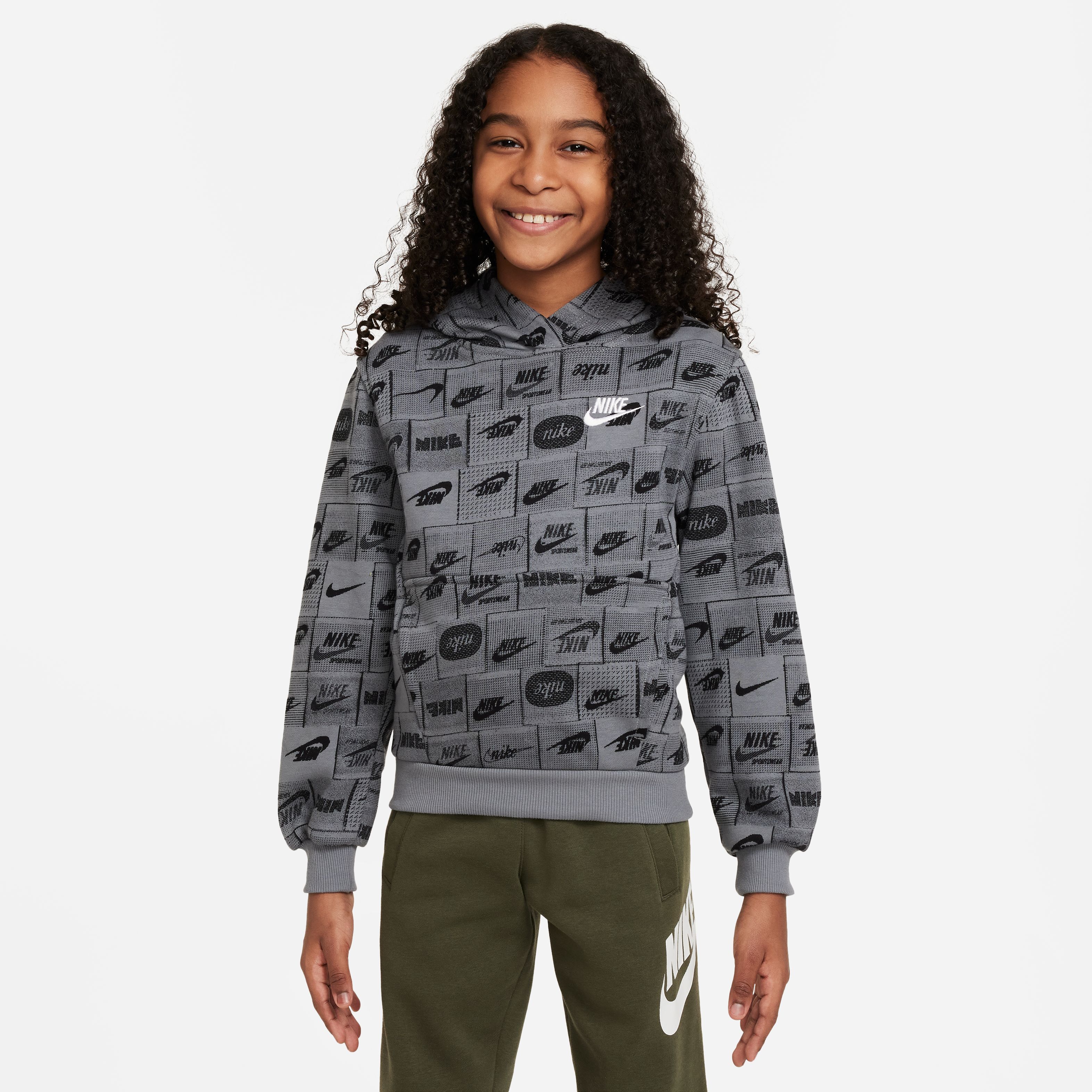 Nike Παιδική Μπλούζα Φούτερ FN8741-084