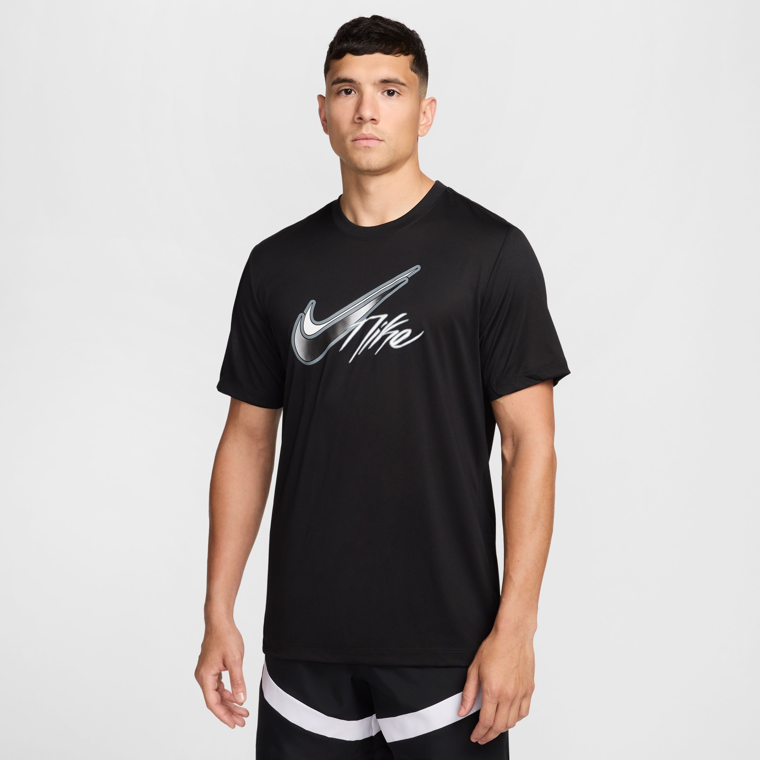 Nike Ανδρικό Κοντομάνικο T-Shirt DRI FIT FZ8095-010