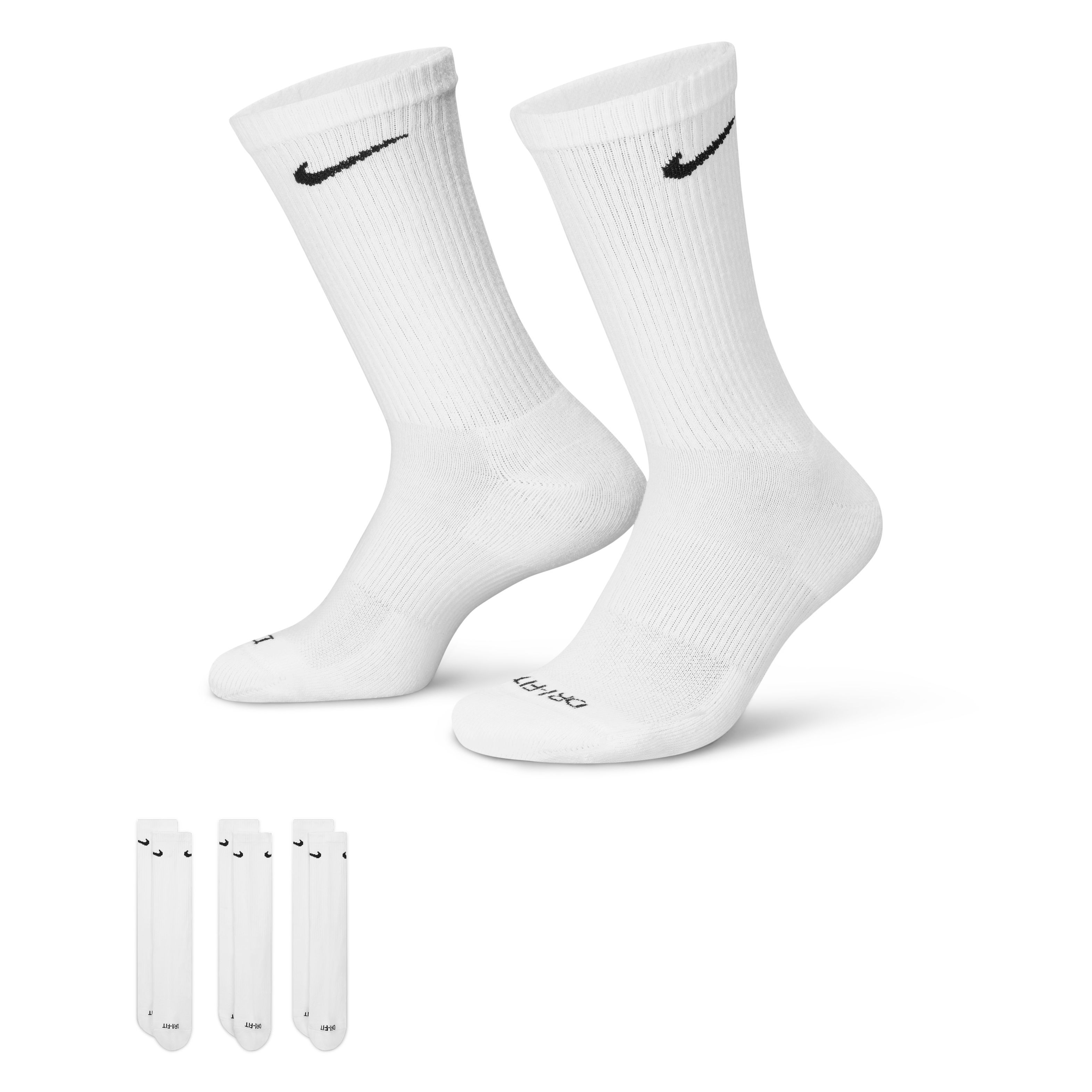 Nike Κάλτσες dri fit (3 Ζευγάρια) SX6888-100
