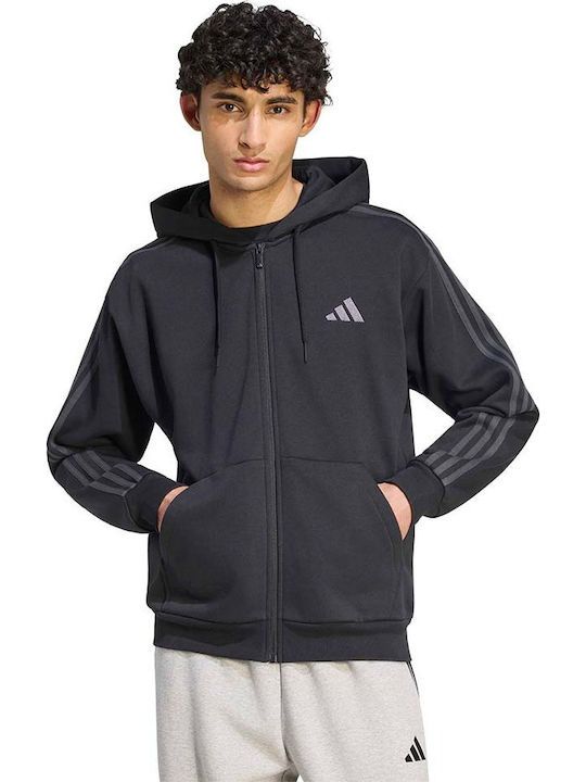 Adidas Ανδρική ζακέτα Ess 3-Stripes Fleece KY4140