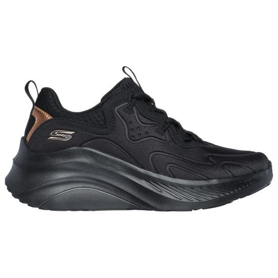 SKECHERS ΑΘΛΗΤΙΚΑ ΠΑΠΟΥΤΣΙΑ SNEAKERS HI RADIANT SHINE 117513-BBK