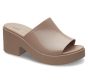 CROCS BROOKLYN SLIDE HIGH SHINE HEEL 209709-2Q9