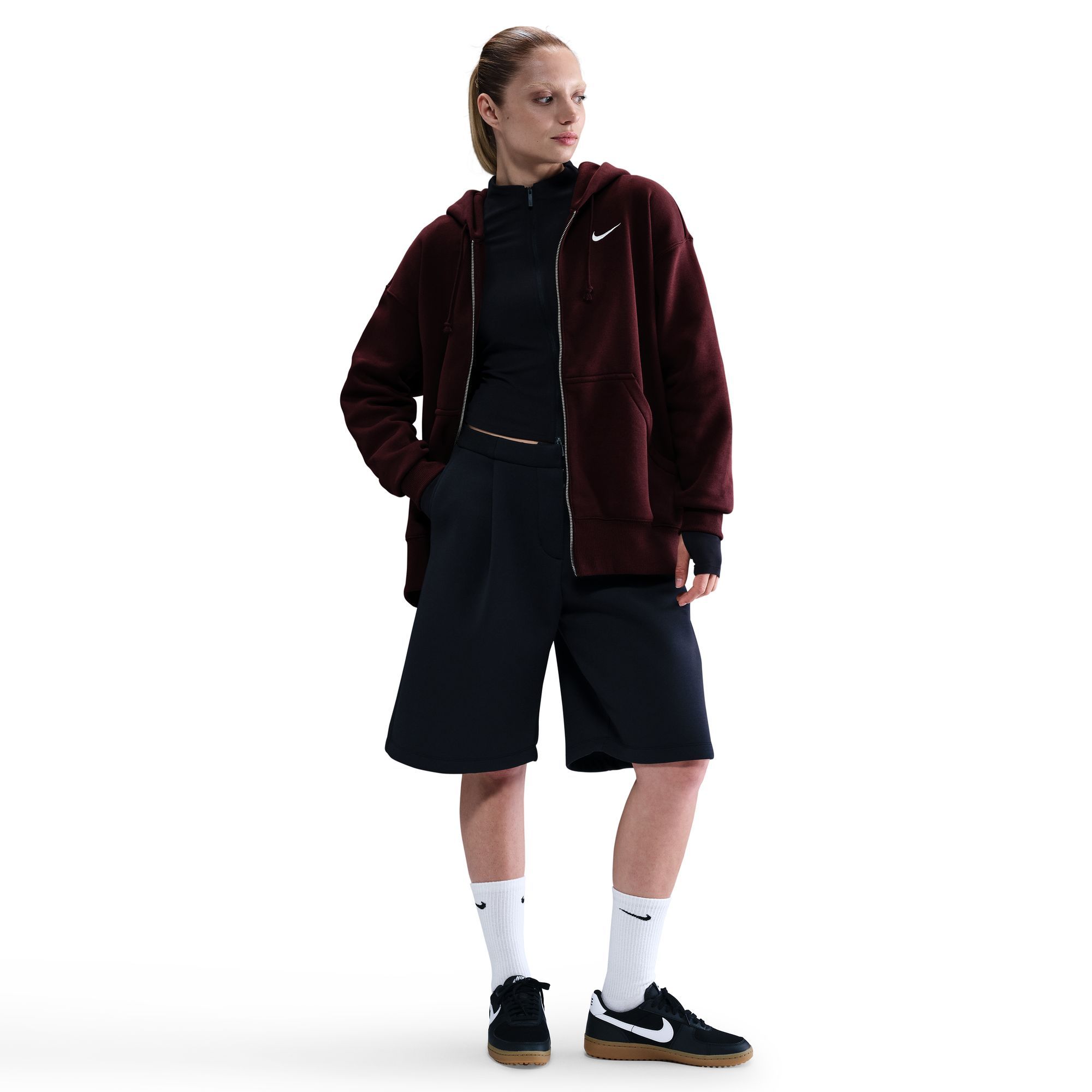 Nike Γυναικεία Ζακετα φλις DQ5758-654