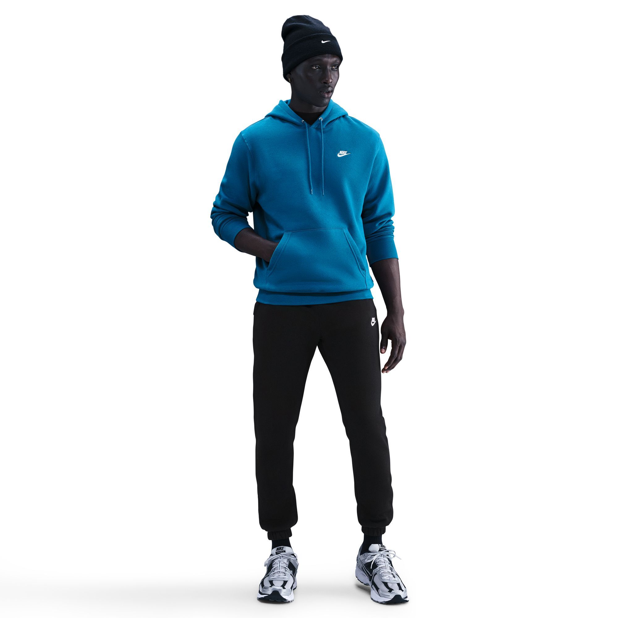 Nike new Ανδρική Μπλούζα κουκουλα φλις FN3859-301
