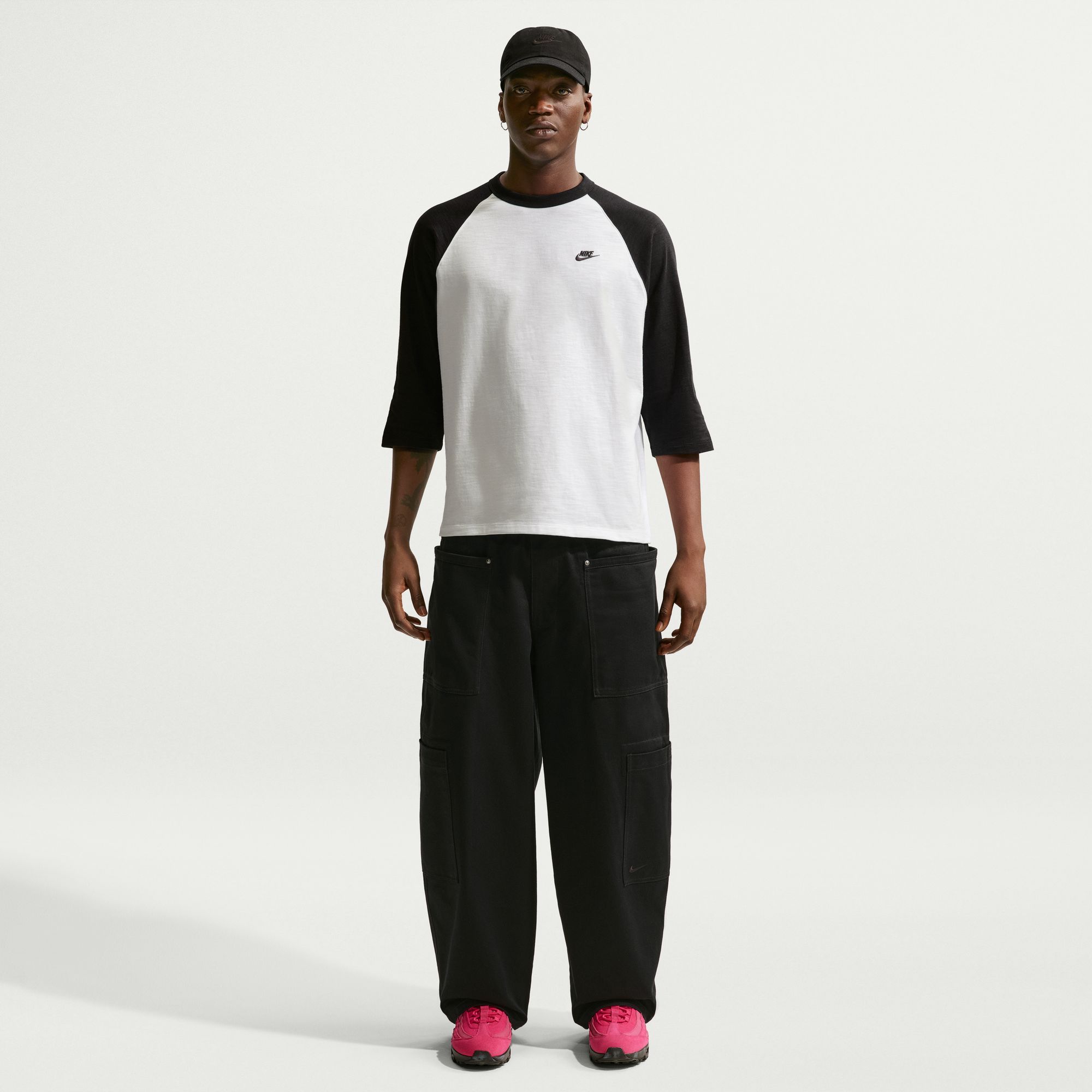 NIKE M NK CLUB 3/4 RAGIAN TOP IF0755-010