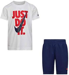 Nike Μπεμπέ Σετ Μπλούζα - Σόρτς 66F026-U90