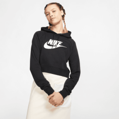 NIKE W NSW ESSNTL FLC GX CROP HDY CJ6327-010