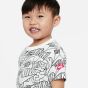 Nike Μπεμπέ Σετ Μπλούζα - Σόρτς 66J217-023