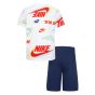 Nike Παιδικό Σετ Μπλούζα - Σόρτς 86K471-U90