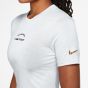 Nike Γυναικείο Κοντομάνικο T-Shirt Crop DD1487-100