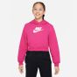 Nike Παιδική Μπλούζα Φούτερ Crop FD2925-615