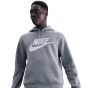 Nike new Ανδρική Μπλούζα κουκουλα Φούτερ fleece FN3868-063