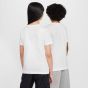 Nike Παιδική Μπλούζα Κοντομάνικη T-Shirt FZ5177-100