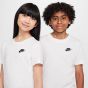 Nike Παιδική Μπλούζα Κοντομάνικη T-Shirt FZ5177-100