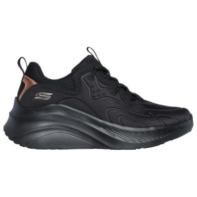 SKECHERS RUNNING SHOES RADIANT SHINE 117513-BBK