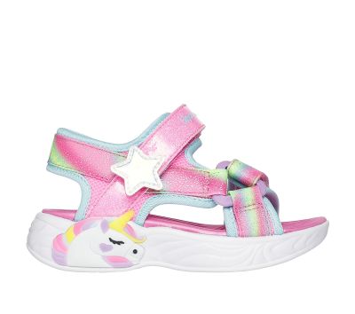 SKECHERS LIGHTED UNICORN DREAMS SANDAL 303107N-PKMT