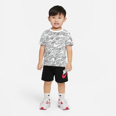 Nike Μπεμπέ Σετ Μπλούζα - Σόρτς 66J217-023