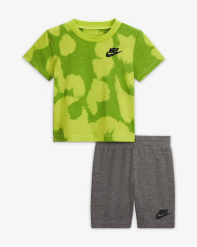 Nike Μπεμπέ Σετ Μπλούζα - Σόρτς 66J523-GEH