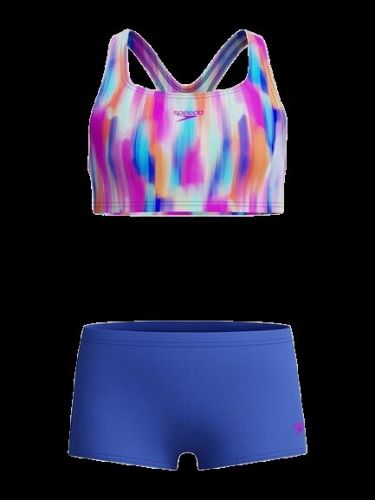 Speedo Παιδικό Μαγιό Allover 2PC Boyleg Short 8-00373518116