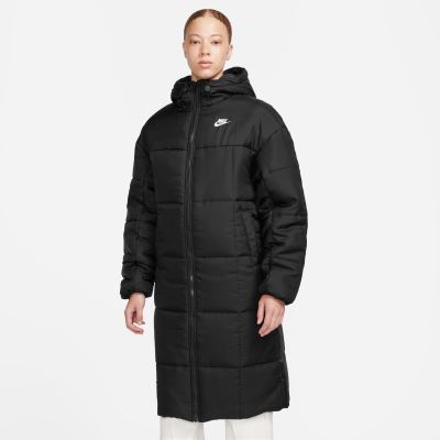 Nike Γυναικείο Μπουφάν Παρκά φαρδια γραμμη FB7675-010