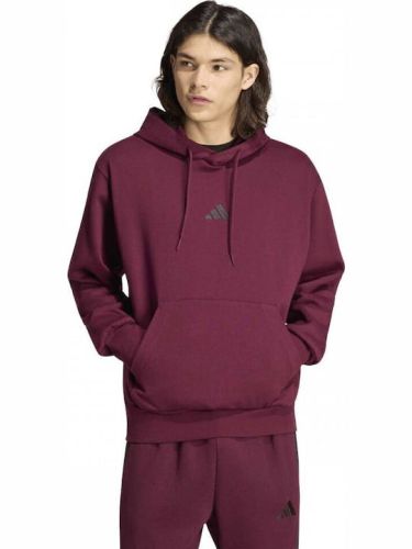 Adidas Ανδρική Μπλούζα Φούτερ Κουκούλα KF2362