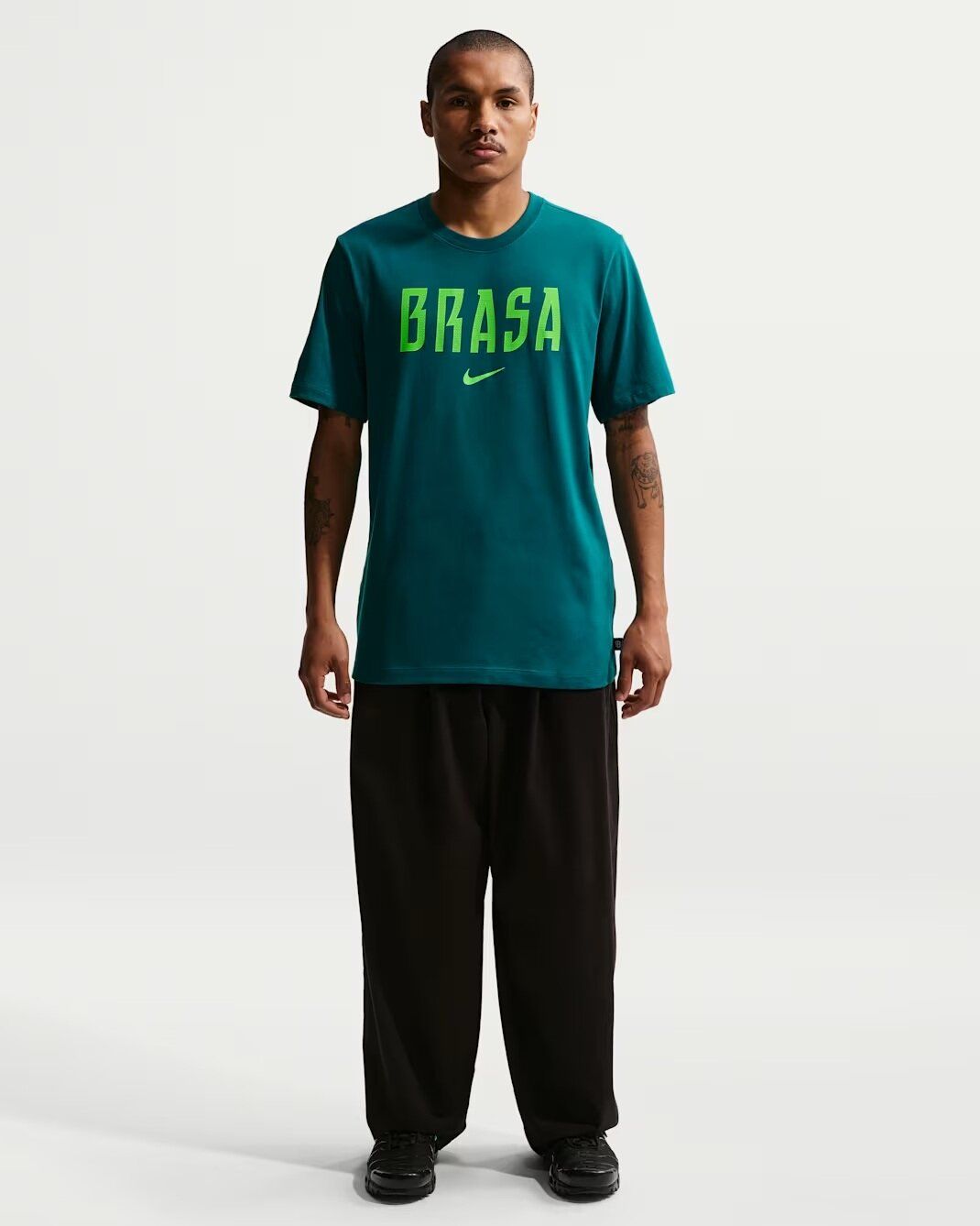 Nike Brasil Soccer Men's Short Sleeve T-Shirt IH2175-381