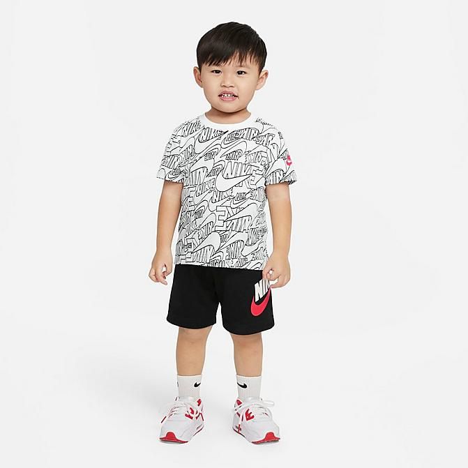 Nike Μπεμπέ Σετ Μπλούζα - Σόρτς 66J217-023