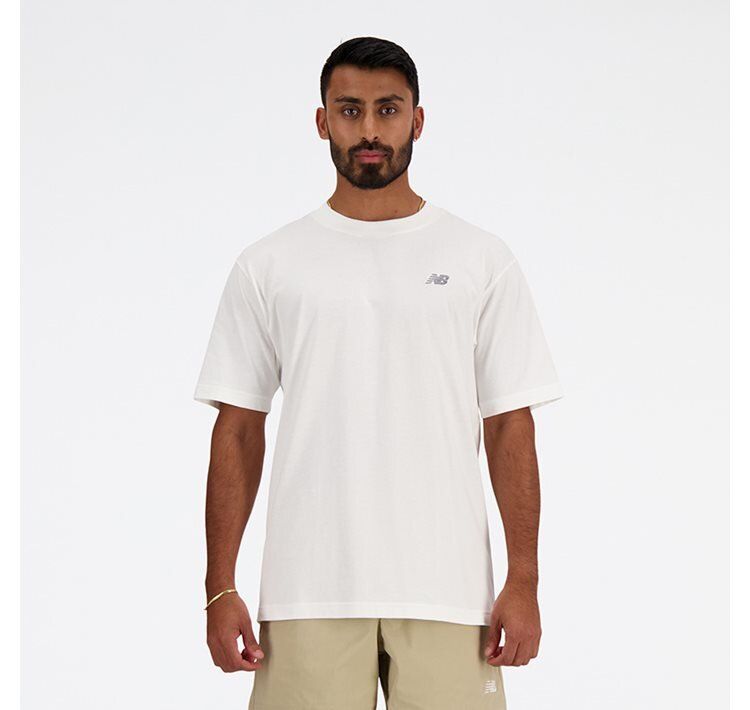 NEW BALANCE MENS T-SHIRT MT41509-WT