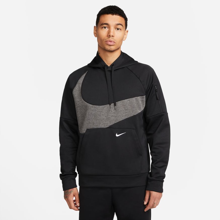Nike Ανδρική Μπλούζα Φούτερ THERMA DQ5401-010