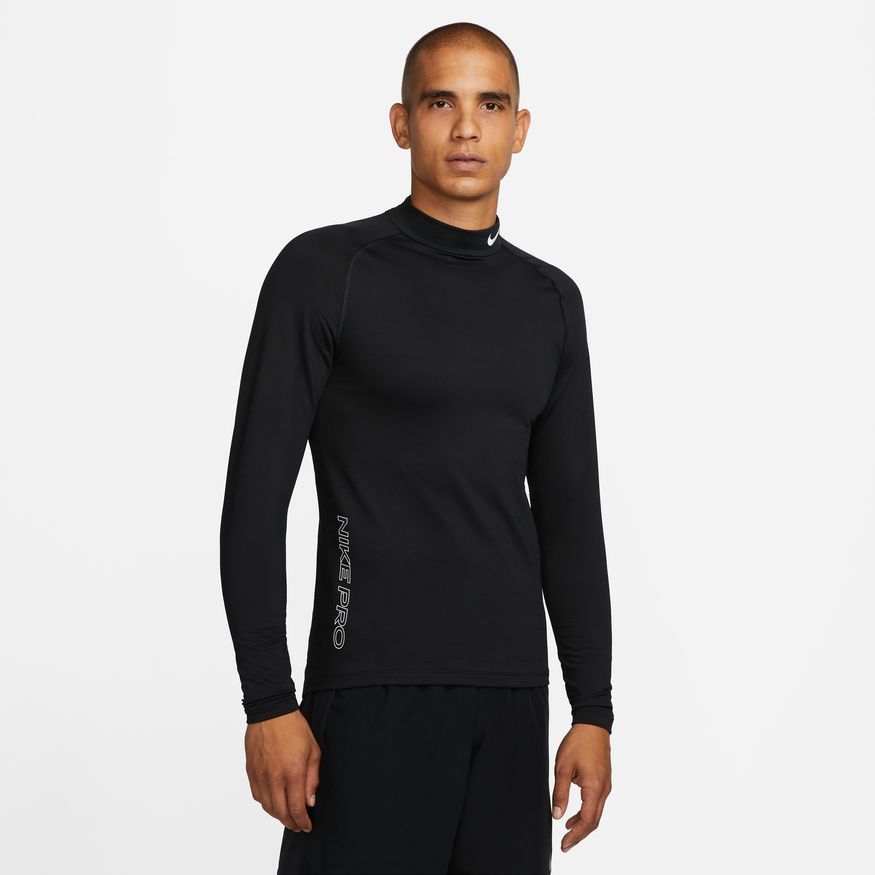 Nike Ανδρική Ισοθερμική Μπλούζα Pro Warm DQ6607-010