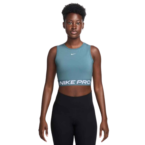 Nike Γυναικείο Φανελάκι - Αμάνικο Crop Dri-Fit FZ3615-006