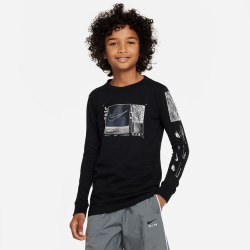 Nike Παιδική Λεπτή Μπλούζα DX9519-010