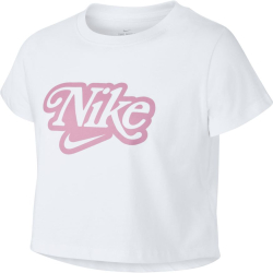 Nike Παιδικό Κοντομάνικο T-Shirt Crop CV2192-100